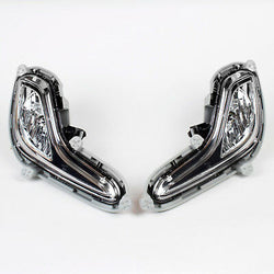 Genuine Hyundai Fog Lamp Assy SET (L&R) Side for 2012-2016 Accent 92201-1R000+