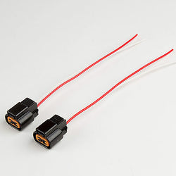2015 Hyundai Genesis Fog Light Female Wire Harness Pigtail Connectors QTY=2