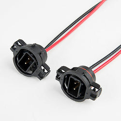 Headlight Male Wire Harness Pigtail Connector H16, 5202, 12086, PS24W QTY=2