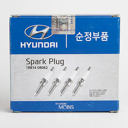Genuine OEM Hyundai NGK 18814-08062 Spark Plugs (Set of 4)