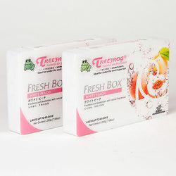Tree Frog Natural Air Freshener 200g Jumbo Size White Peach Pink TRWP56 QTY=2