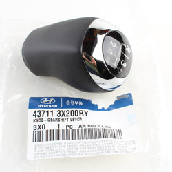 Genuine OEM Hyundai Manual Shift Knob 6-Speed for 2012-2013 Accent 43711-3X200RY