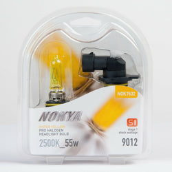 Nokya Hyper Yellow 9012 Headlight Bulbs - 2500K 55W (Stage 1) - NOK7632
