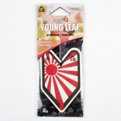 Tree Frog Young Leaf JDM 'SUNRISE' Air Freshener White Peach - YLWP23