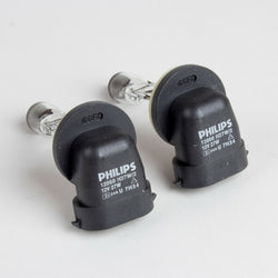 Philips Original Equipment Headlight Bulbs 881 H27W/2 12V 27W Made in Germany (1 Pair)