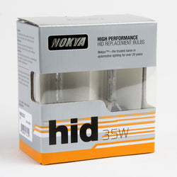 Nokya D2S HID Replacement Bulb 6000k (White) 35w NOK2525 - 1 PAIR, NEW TYPE!