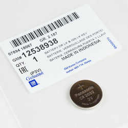 AC Delco GM Original Equipment CR2032 Keyless Entry Key Fob Battery 12538938