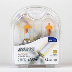 Nokya H4 / 9003 / HB2 All Weather Headlight Bulbs 2900K 60/55W (Stage 1) NOK7713