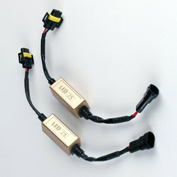 H11 LED Headlight Error Message Bulb Out Warning Decoder Resistor - 2PC