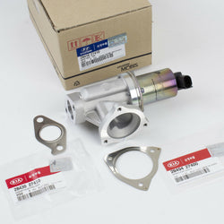 Genuine OEM Hyundai Kia, Kia Sportage 05-08 2.0DT EGR Valve w/GASKETS, 28410-27410+
