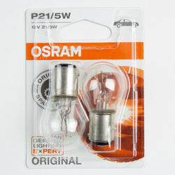Osram 380 P21/5W Brake Stop & Tail Light Car Bulbs 12v 21/5w BAY15D 7528 2-pack