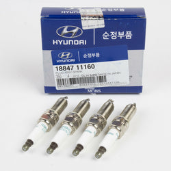 Genuine OEM Hyundai KiaDenso Iridium Spark Plugs 18847-11160 (pack of 4)