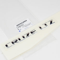 Genuine GM Chevrolet CRUZE LTZ Trunk Emblem GM# 96886726