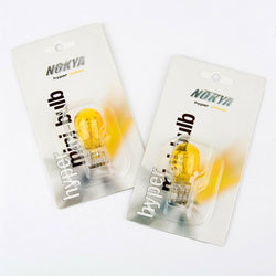 Nokya Yellow 7443 T20 21/5W Pro Mini Bulb NOK6205 Quantity=2 Bulbs