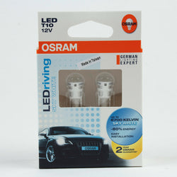 2x For OSRAM 9456CW Car Auxiliary Bulbs LED P21W 12V2.5W BA15s M2 H2