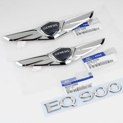Genuine OEM Hyundai Kia Genesis G90 EQ900 Trunk Emblem Package 86320-D2300+
