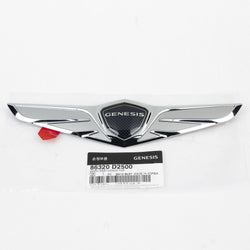 Genuine OEM Genesis G90 HOOD Wing Emblem 86320-D2500 - NEW STYLE