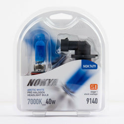 Nokya 9140 Headlight Bulbs Nokya Arctic White 7000K 40W (Stage 1) NOK7479