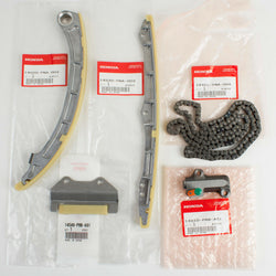 Genuine OEM Honda Timing Chain 5 Piece Set 14401-PNA-004, 14510-PRB-A01, ETC