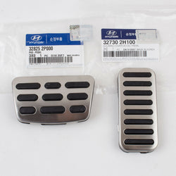 Genuine OEM Hyundai Kia Niro Aluminum Accelerator Brake Pedals 32730-2H100 & 32730-2H100 & 32825-2P000