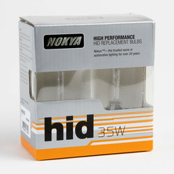Nokya D1S HID Replacement Bulb 6000k (White) 35w NOK2575 - 1 PAIR, NEW TYPE!
