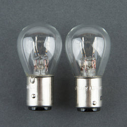 Stanley A4887M 24V 25/10W S25 BAY15d Clear Auto Bulb, Quantity=2 Bulbs