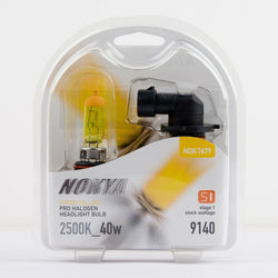 Nokya 9140 Headlight Bulbs Nokya Hyper Yellow 2500K 40W (Stage 1) NOK7679