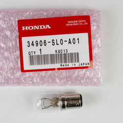 Genuine OEM Honda Stanley Bulb 34906-SLO-A01 12V 27/8W (1PC)