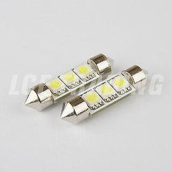 Nokya 10x36 Dome LED Bulb Hyper White 6000K NOK6788 3-LED's QTY=2