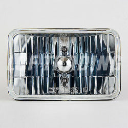 4 x 6' Rectangular Sealed Beam Headlamp Conversion with 2 DOT Super White Bulbs