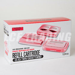 AIR SPENCER CS-X3 AIR FRESHENER REFILL BY EIKOSHA CRYSTAL  10PC BOX