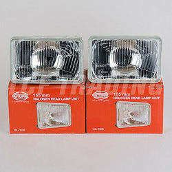 AUTOPAL H4656 165mm (6x4) H4 Headlamp Conversion with 2 Clear Bulbs