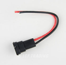 2X Nokya H11 H8 Male Wire Harness Heavy Duty 14 AWG Connector Pigtail NOK9158