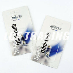 NOKYA DOME LIGHT BULB HYPER BLUE 10X31mm 10W QTY=2