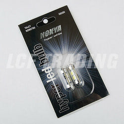 Nokya 10x31 Dome LED Bulb Hyper White 6000K NOK6786 2-LED's QTY=2