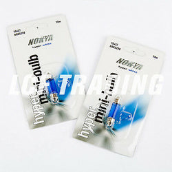 NOKYA DOME LIGHT BULB HYPER WHITE 10X37mm 10W QTY=2
