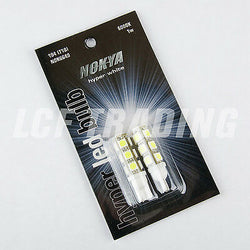 Nokya 194 (T10) LED Bulb 6000K Hyper White NOK6649 13-LED's 1W QTY=2
