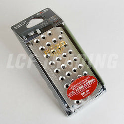 Razo Racing Type Aluminum Brake Pedal - Brushed & Drilled Aluminum RP44