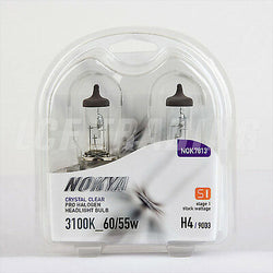 Nokya Crystal Clear H4/9003 55W Headlight Bulbs / DOT Approved NOK7813
