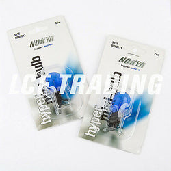 NOKYA 3156 BULB HYPER WHITE 27W TURN SIGNAL/TAIL LIGHT BULB NOK6211 QTY=2