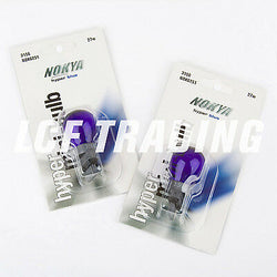 NOKYA 3156 BULB HYPER BLUE 27W TURN SIGNAL/TAIL LIGHT BULB NOK6251 QTY=2
