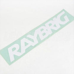 Raybrig JDM Sticker / Decal 15.5' x 2.75', White