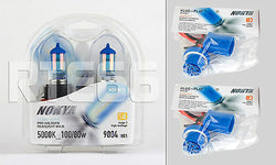 Nokya Cosmic White 9004/HB1 Headlight Bulbs- 5000K 100/80W * With Wire Harnesses