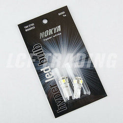 Nokya 194 (T10) LED Bulb 6000K Hyper White NOK6655 5-LED's 1W QTY=2