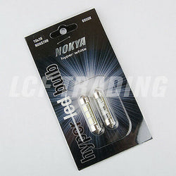 Nokya 10x36 Dome LED Bulb Hyper White 6000K NOK6788 3-LED's QTY=2