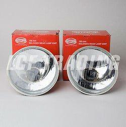 AUTOPAL 5.75' ROUND HEADLAMP CONVERSION W/2 CLEAR BULBS  H5006 HEADLIGHT