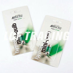 NOKYA DOME LIGHT BULB HYPER GREEN 10X31mm 10W QTY=2