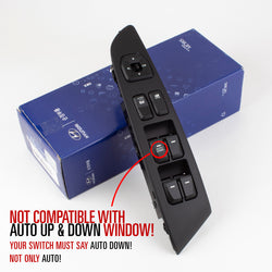 Genuine OEM Hyundai Kia Power Window Switch for 2010-15 Tucson 93570-2S1509P