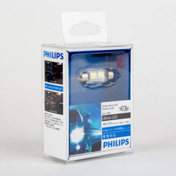 PHILIPS Ultinon Festoon LED #12859 6000K T10x37 3X Brightness