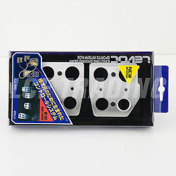 Levoc Billet Aluminum JDM Brake & Clutch Pedal Set -  LV-503 made in Japan